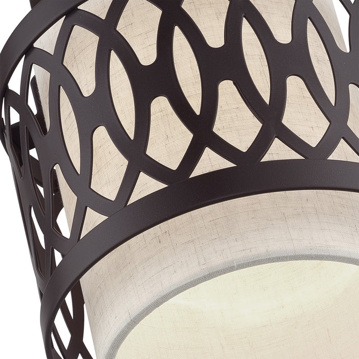 Livex Lighting - 53431-92 - One Light Semi-Flush Mount - Vistaview - English Bronze