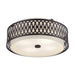 Livex Lighting - 53433-92 - Four Light Semi-Flush Mount - Vistaview - English Bronze