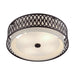 Livex Lighting - 53433-92 - Four Light Semi-Flush Mount - Vistaview - English Bronze