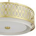 Livex Lighting - 53434-33 - Four Light Pendant Chandelier - Vistaview - Soft Gold