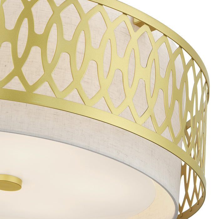 Livex Lighting - 53435-33 - Five Light Pendant Chandelier - Vistaview - Soft Gold