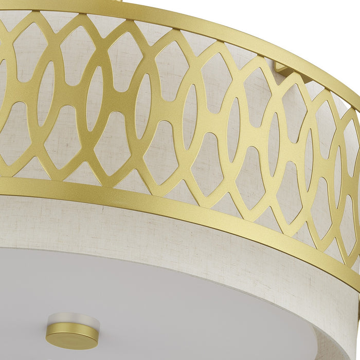 Livex Lighting - 53435-33 - Five Light Pendant Chandelier - Vistaview - Soft Gold