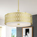 Livex Lighting - 53435-33 - Five Light Pendant Chandelier - Vistaview - Soft Gold