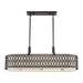 Livex Lighting - 53437-92 - Six Light Linear Chandelier - Vistaview - English Bronze