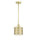 Livex Lighting - 53439-33 - One Light Mini Pendant - Vistaview - Soft Gold