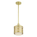 Livex Lighting - 53439-33 - One Light Mini Pendant - Vistaview - Soft Gold