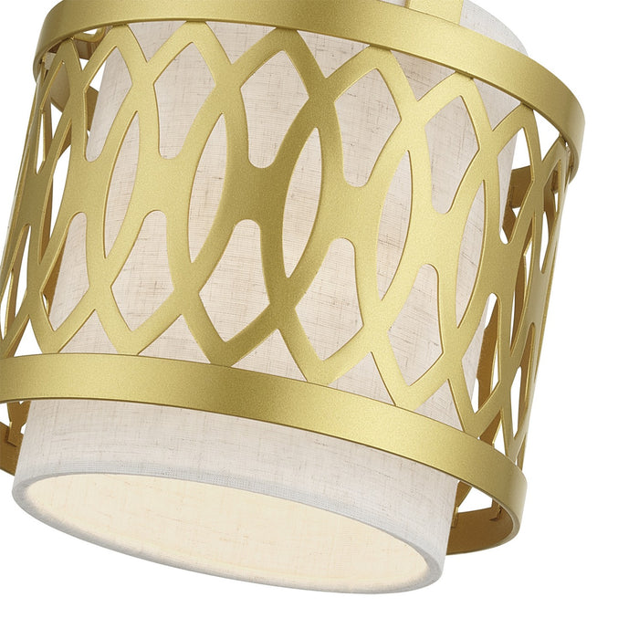 Livex Lighting - 53439-33 - One Light Mini Pendant - Vistaview - Soft Gold