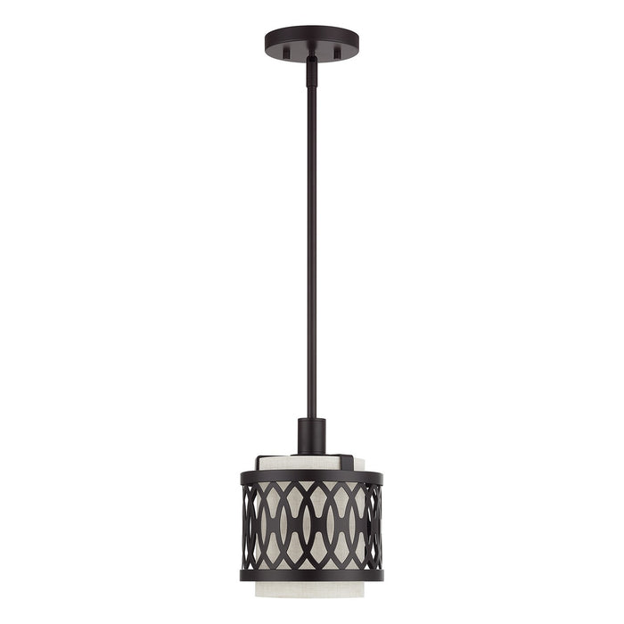 Livex Lighting - 53439-92 - One Light Mini Pendant - Vistaview - English Bronze