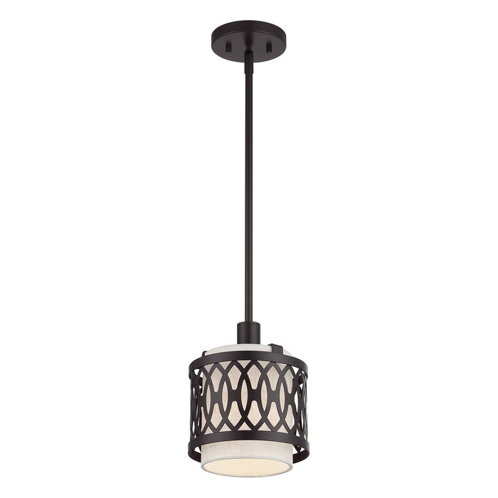 Livex Lighting - 53439-92 - One Light Mini Pendant - Vistaview - English Bronze