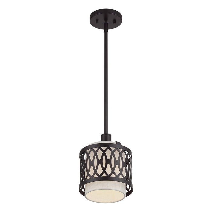 Livex Lighting - 53439-92 - One Light Mini Pendant - Vistaview - English Bronze