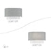 Livex Lighting - 60012-91 - Two Light Wall Sconce - Brookmeade - Brushed Nickel