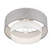 Livex Lighting - 60013-91 - Three Light Semi-Flush Mount - Brookmeade - Brushed Nickel