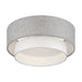 Livex Lighting - 60014-91 - Three Light Semi-Flush Mount - Brookmeade - Brushed Nickel