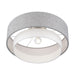 Livex Lighting - 60014-91 - Three Light Semi-Flush Mount - Brookmeade - Brushed Nickel