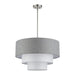 Livex Lighting - 60016-91 - Four Light Pendant Chandelier - Brookmeade - Brushed Nickel