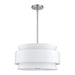 Livex Lighting - 60023-91 - Four Light Pendant Chandelier - Fontana - Brushed Nickel