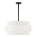 Livex Lighting - 60025-07 - Five Light Pendant Chandelier - Fontana - Bronze