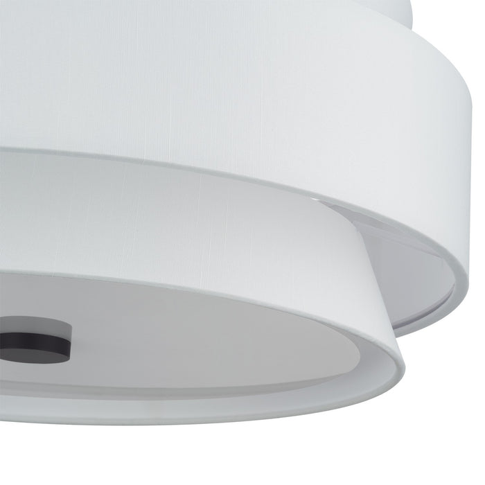 Livex Lighting - 60028-07 - Five Light Semi-Flush Mount - Fontana - Bronze