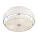 Livex Lighting - 60028-91 - Five Light Semi-Flush Mount - Fontana - Brushed Nickel