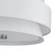 Livex Lighting - 60028-91 - Five Light Semi-Flush Mount - Fontana - Brushed Nickel