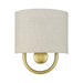 Livex Lighting - 60271-33 - One Light Wall Sconce - Stratton - Soft Gold