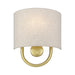 Livex Lighting - 60271-33 - One Light Wall Sconce - Stratton - Soft Gold