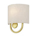 Livex Lighting - 60271-33 - One Light Wall Sconce - Stratton - Soft Gold