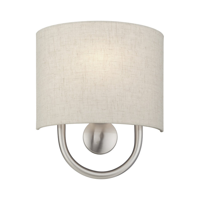 Livex Lighting - 60271-91 - One Light Wall Sconce - Stratton - Brushed Nickel