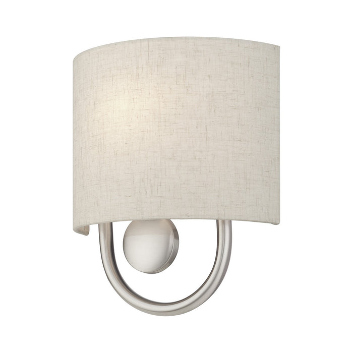 Livex Lighting - 60271-91 - One Light Wall Sconce - Stratton - Brushed Nickel