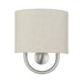 Livex Lighting - 60271-91 - One Light Wall Sconce - Stratton - Brushed Nickel