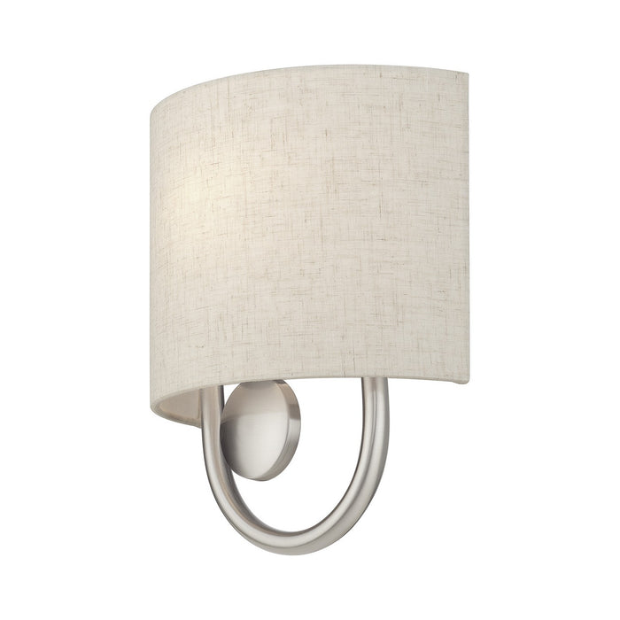 Livex Lighting - 60271-91 - One Light Wall Sconce - Stratton - Brushed Nickel