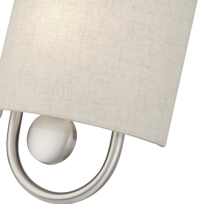 Livex Lighting - 60271-91 - One Light Wall Sconce - Stratton - Brushed Nickel