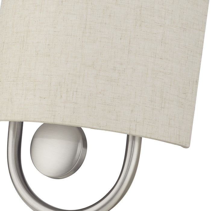 Livex Lighting - 60271-91 - One Light Wall Sconce - Stratton - Brushed Nickel