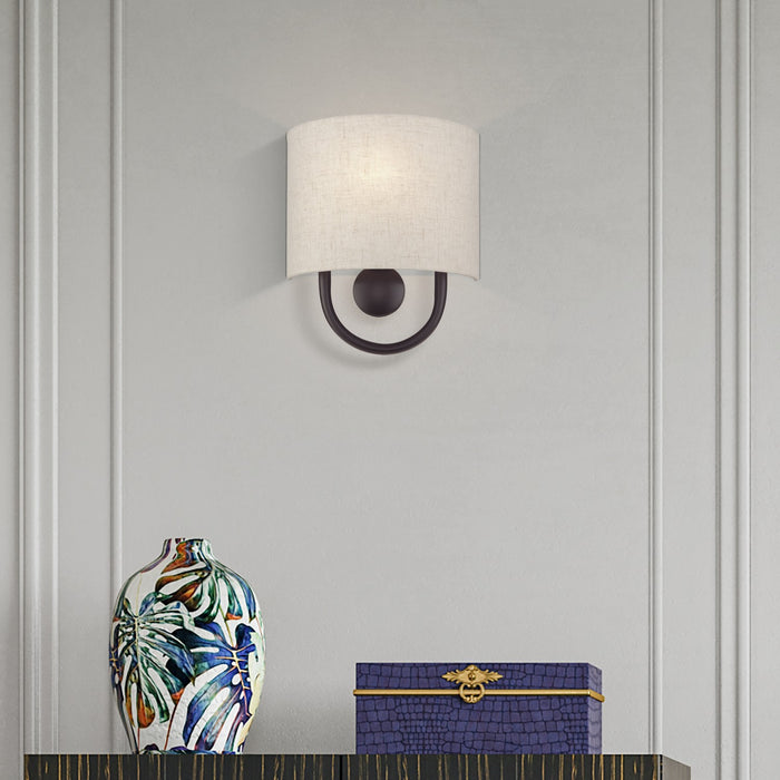 Livex Lighting - 60271-92 - One Light Wall Sconce - Stratton - English Bronze