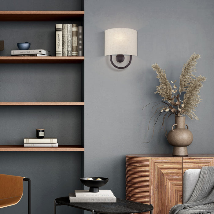 Livex Lighting - 60271-92 - One Light Wall Sconce - Stratton - English Bronze