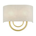 Livex Lighting - 60272-33 - Two Light Wall Sconce - Stratton - Soft Gold
