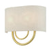 Livex Lighting - 60272-33 - Two Light Wall Sconce - Stratton - Soft Gold