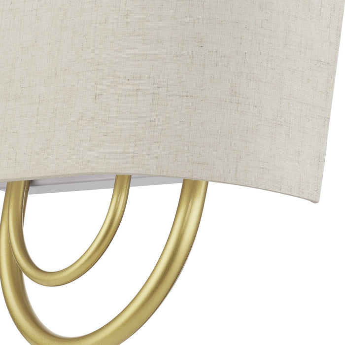 Livex Lighting - 60272-33 - Two Light Wall Sconce - Stratton - Soft Gold