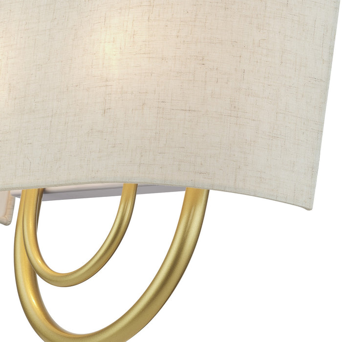 Livex Lighting - 60272-33 - Two Light Wall Sconce - Stratton - Soft Gold