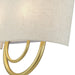 Livex Lighting - 60272-33 - Two Light Wall Sconce - Stratton - Soft Gold