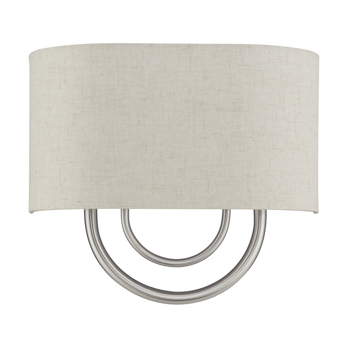 Livex Lighting - 60272-91 - Two Light Wall Sconce - Stratton - Brushed Nickel
