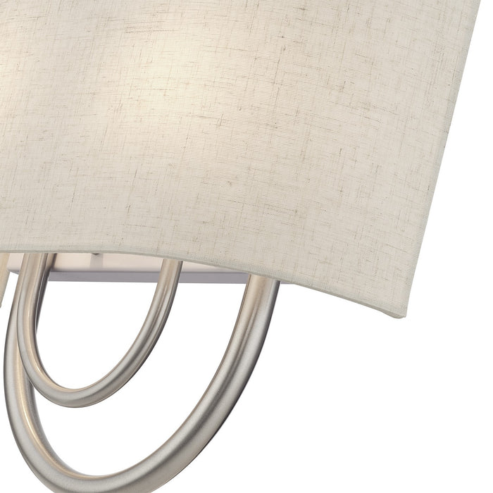 Livex Lighting - 60272-91 - Two Light Wall Sconce - Stratton - Brushed Nickel