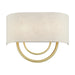 Livex Lighting - 60273-33 - Two Light Wall Sconce - Stratton - Soft Gold