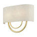 Livex Lighting - 60273-33 - Two Light Wall Sconce - Stratton - Soft Gold