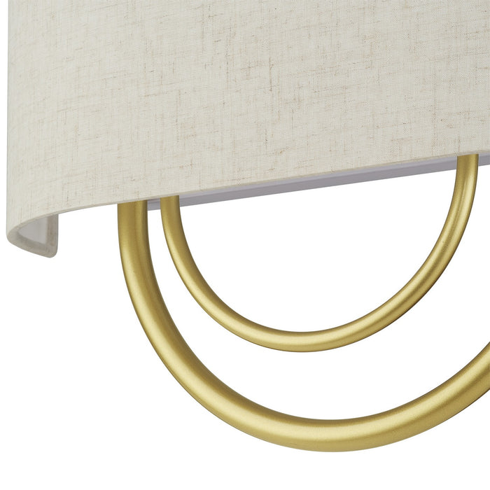 Livex Lighting - 60273-33 - Two Light Wall Sconce - Stratton - Soft Gold