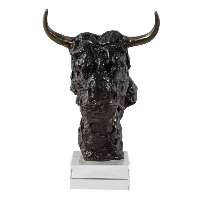 Uttermost - 18148 - Sculpture - Bison - Tarnished Bronze