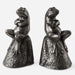 Uttermost - 18150 - Bookends, S/2 - Daydreaming Bird - Lightly Antiqued Silver