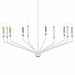 Kichler - 52348WH - Ten Light Chandelier - Armand - White