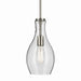 Kichler - 42456NI - One Light Pendant - Everly - Brushed Nickel