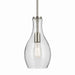 Kichler - 42456NICS - One Light Pendant - Everly - Brushed Nickel